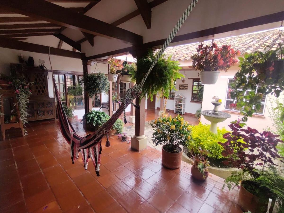 Hacienda El Pinar Del Viento Bed & Breakfast Villa de Leyva Eksteriør bilde