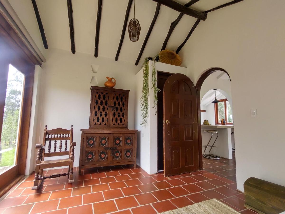 Hacienda El Pinar Del Viento Bed & Breakfast Villa de Leyva Eksteriør bilde