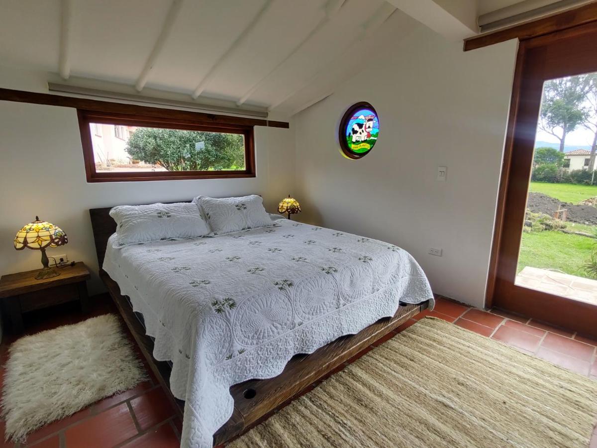 Hacienda El Pinar Del Viento Bed & Breakfast Villa de Leyva Eksteriør bilde
