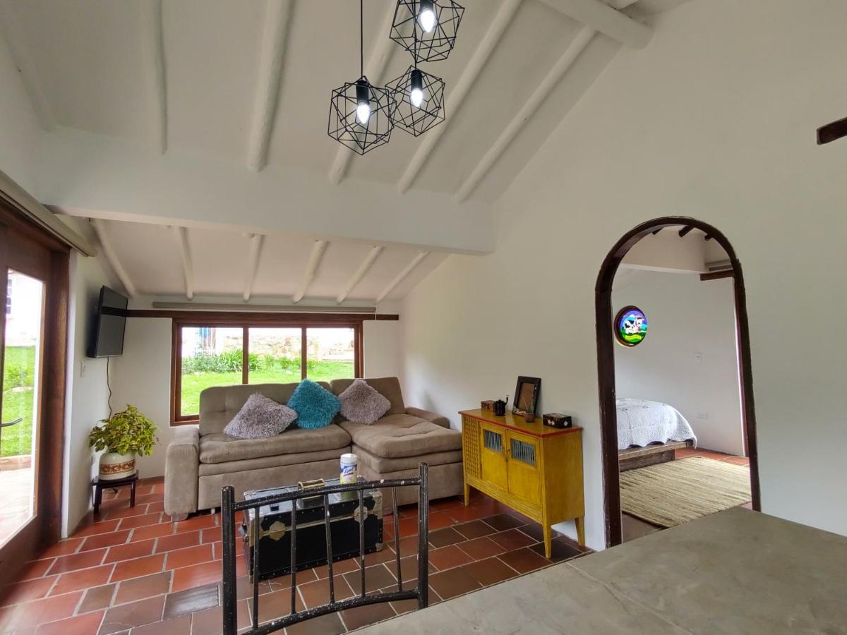 Hacienda El Pinar Del Viento Bed & Breakfast Villa de Leyva Eksteriør bilde
